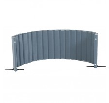 Quiet Divider® with Sound Sponge® 30″ x 10′ Wall – Slate Blue